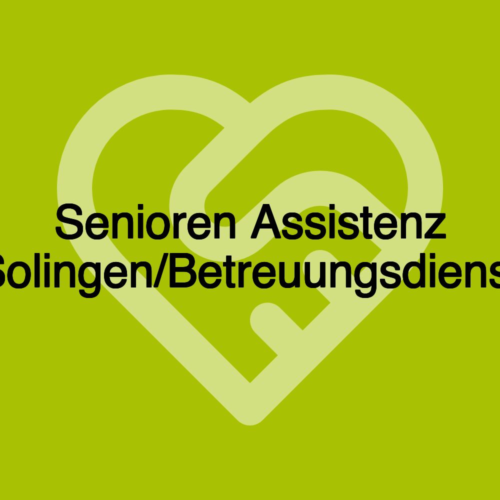 Senioren Assistenz Solingen/Betreuungsdienst Senioren Assistenz Solingen/Betreuungsdienst