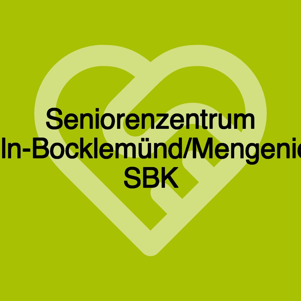 Seniorenzentrum Köln-Bocklemünd/Mengenich, SBK Seniorenzentrum Köln-Bocklemünd/Mengenich, SBK