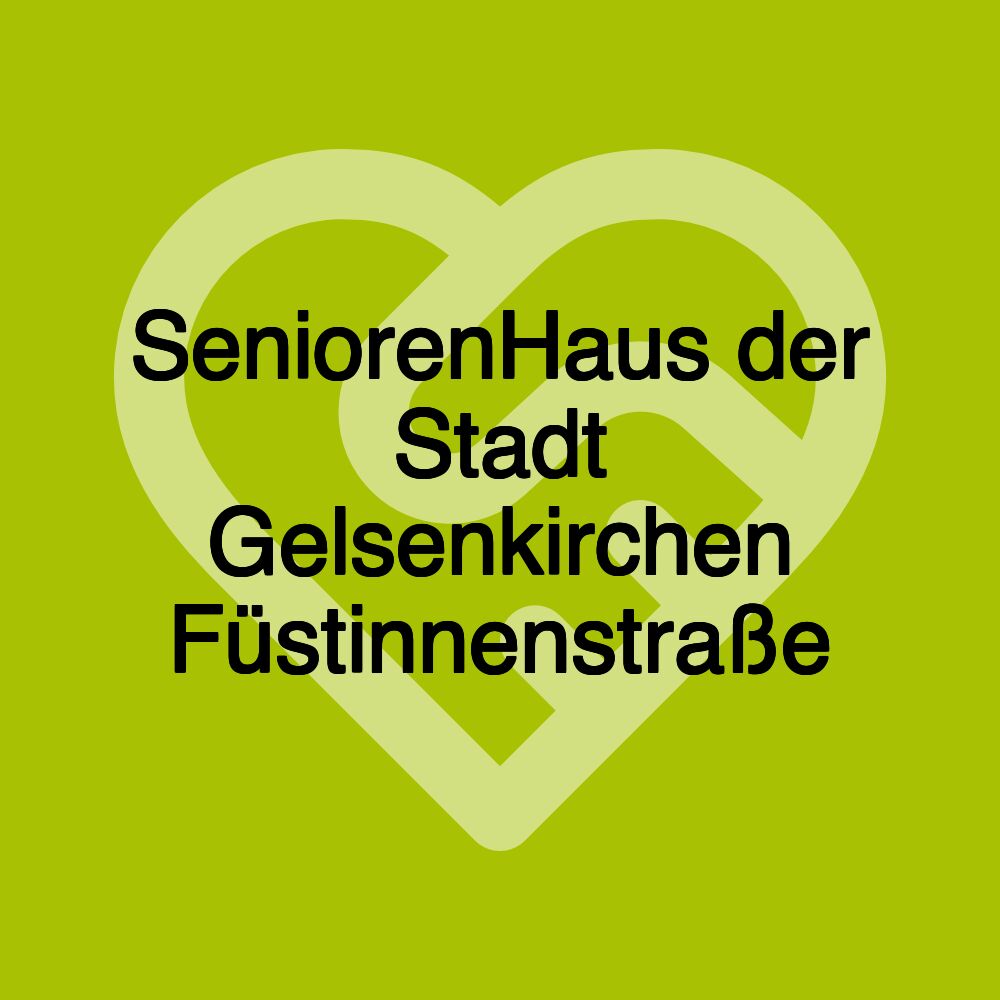 SeniorenHaus der Stadt Gelsenkirchen Füstinnenstraße SeniorenHaus der Stadt Gelsenkirchen Füstinnenstraße