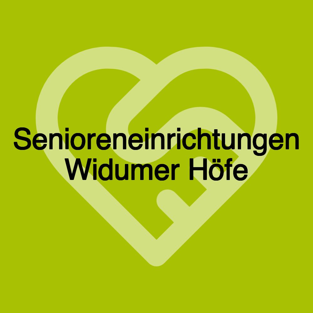 Senioreneinrichtungen Widumer Höfe Senioreneinrichtungen Widumer Höfe