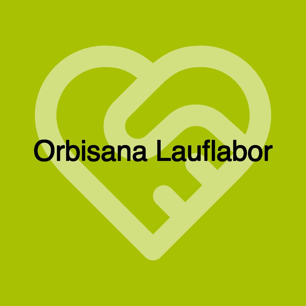 Orbisana Lauflabor