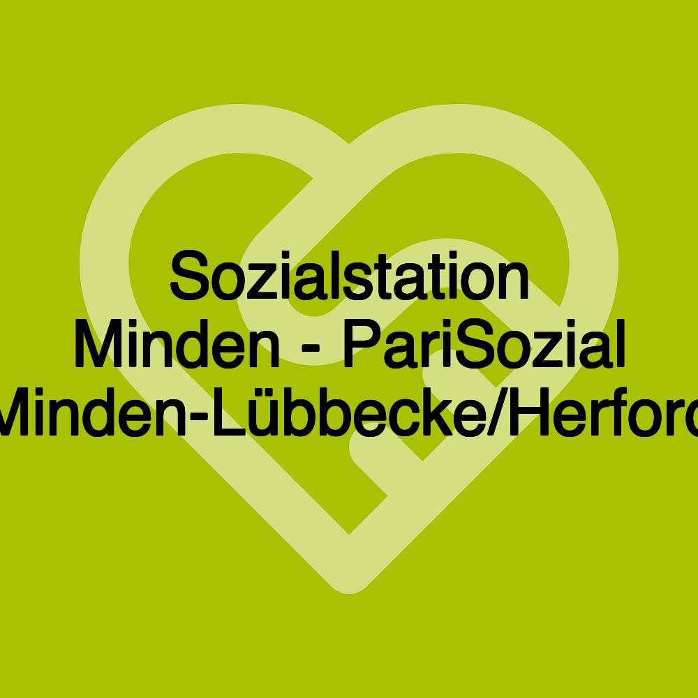 Sozialstation Minden - PariSozial Minden-Lübbecke/Herford Sozialstation Minden - PariSozial Minden-Lübbecke/Herford