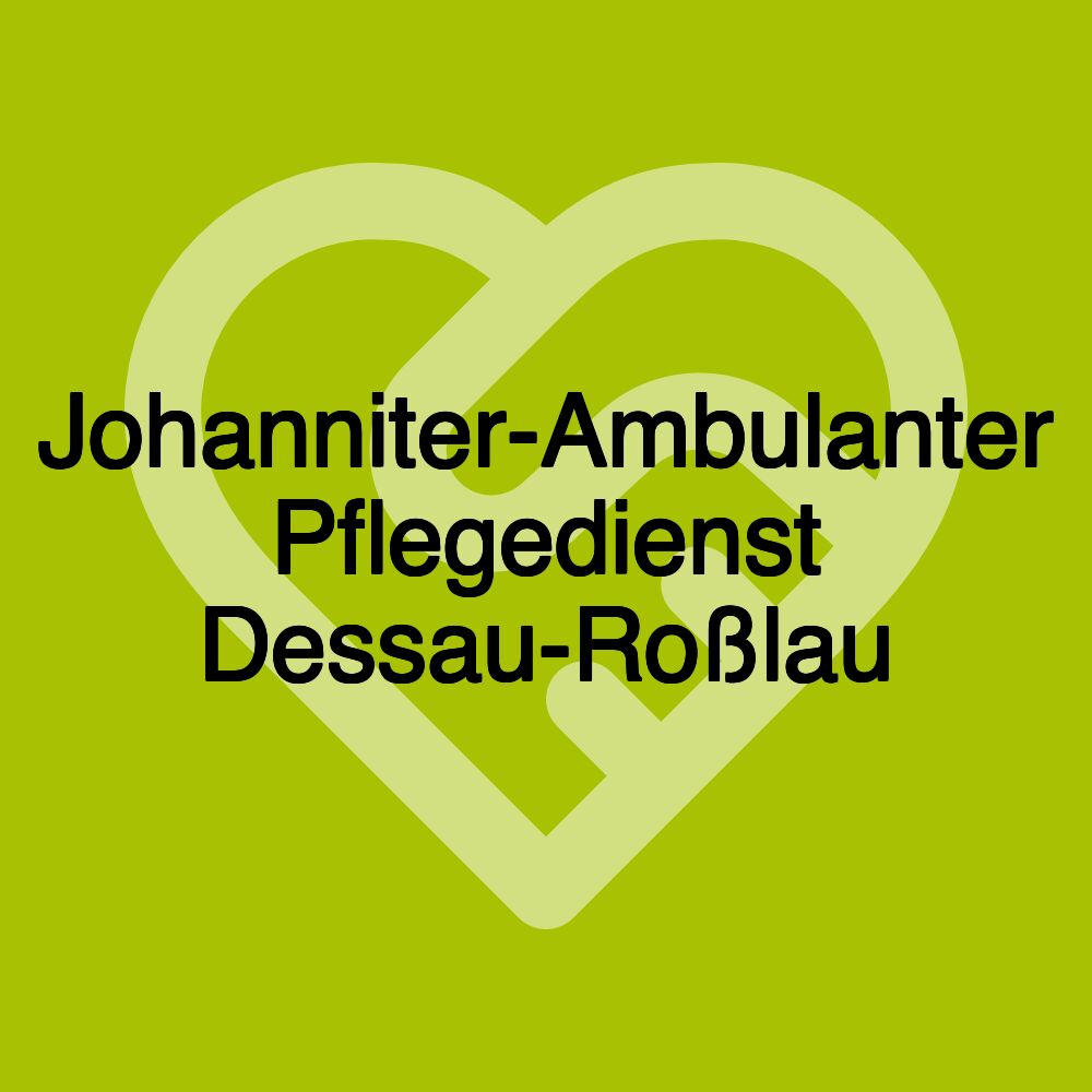Johanniter-Ambulanter Pflegedienst Dessau-Roßlau
