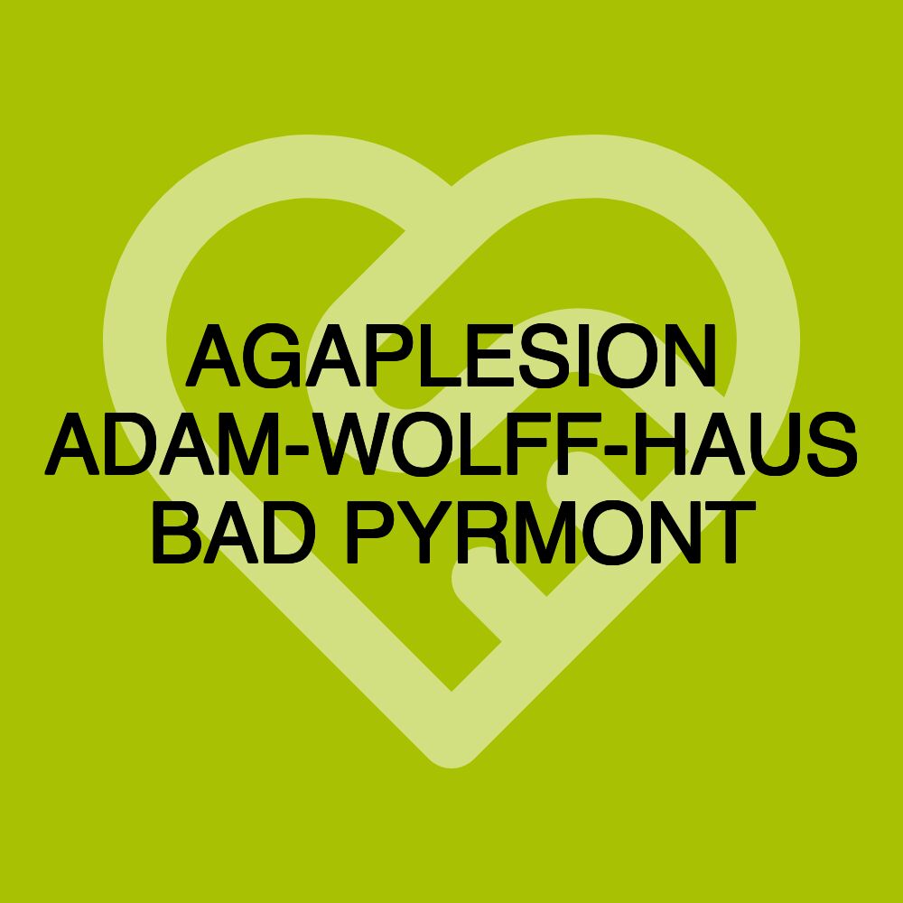 AGAPLESION ADAM-WOLFF-HAUS BAD PYRMONT