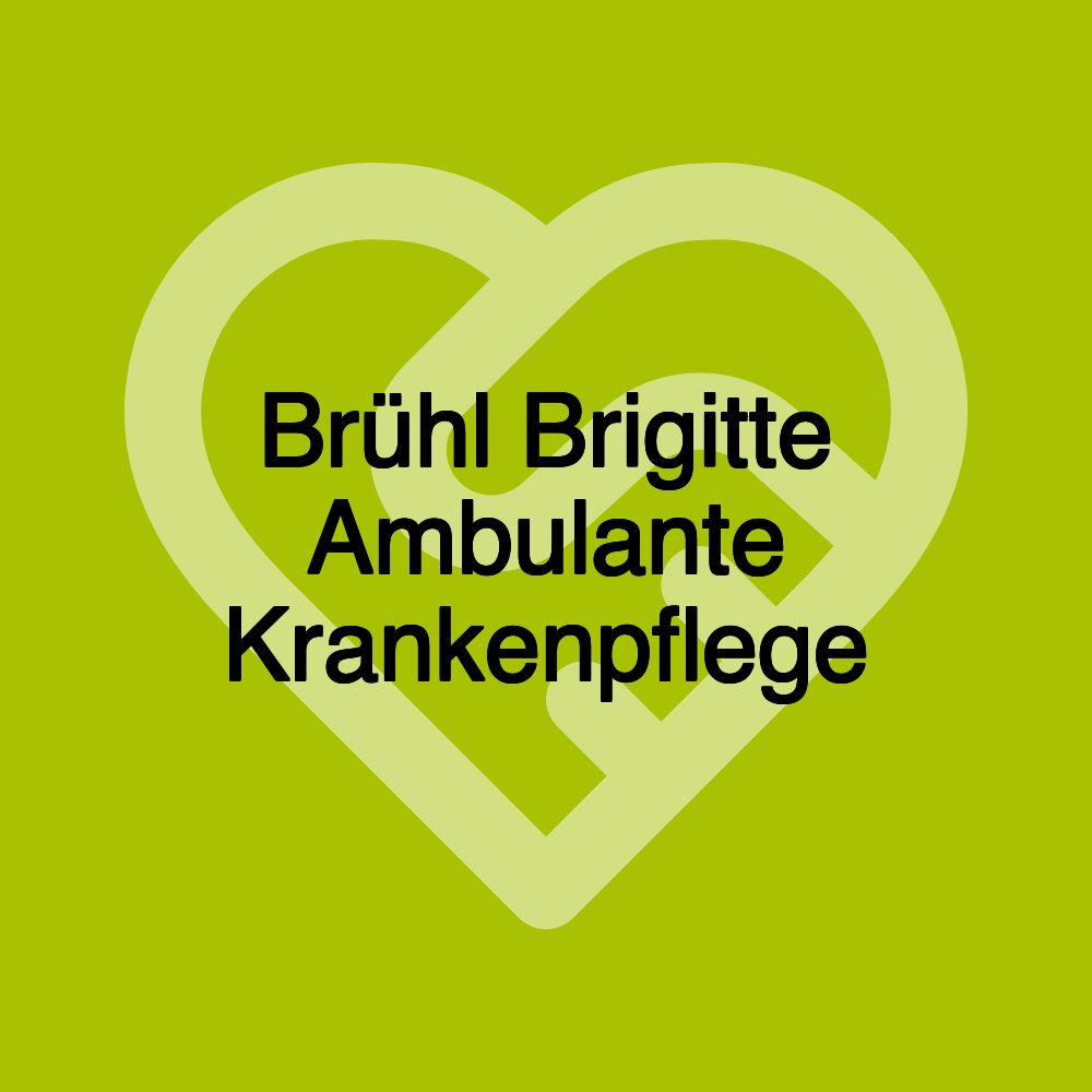 Brühl Brigitte Ambulante Krankenpflege Brühl Brigitte Ambulante Krankenpflege