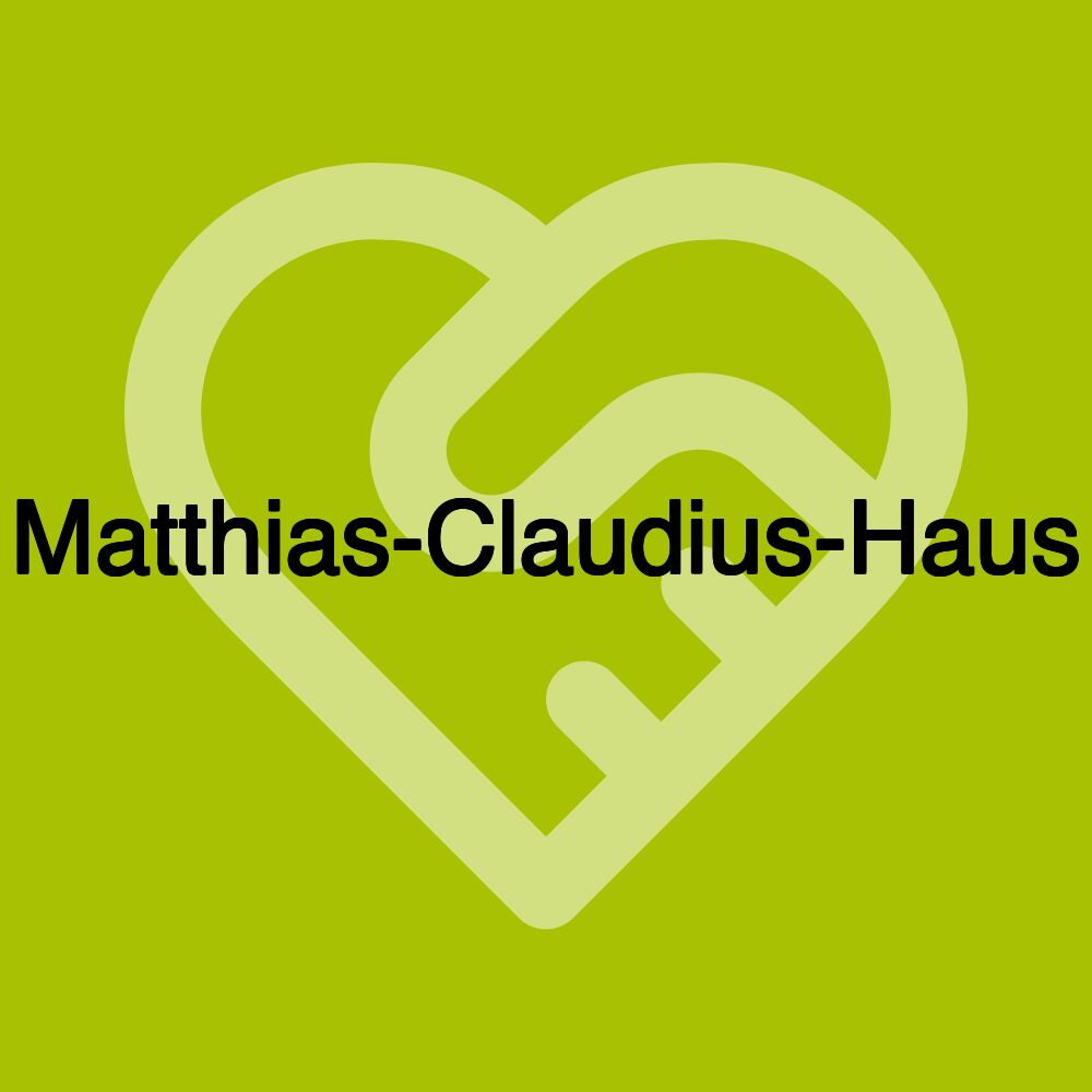 Matthias-Claudius-Haus Matthias-Claudius-Haus