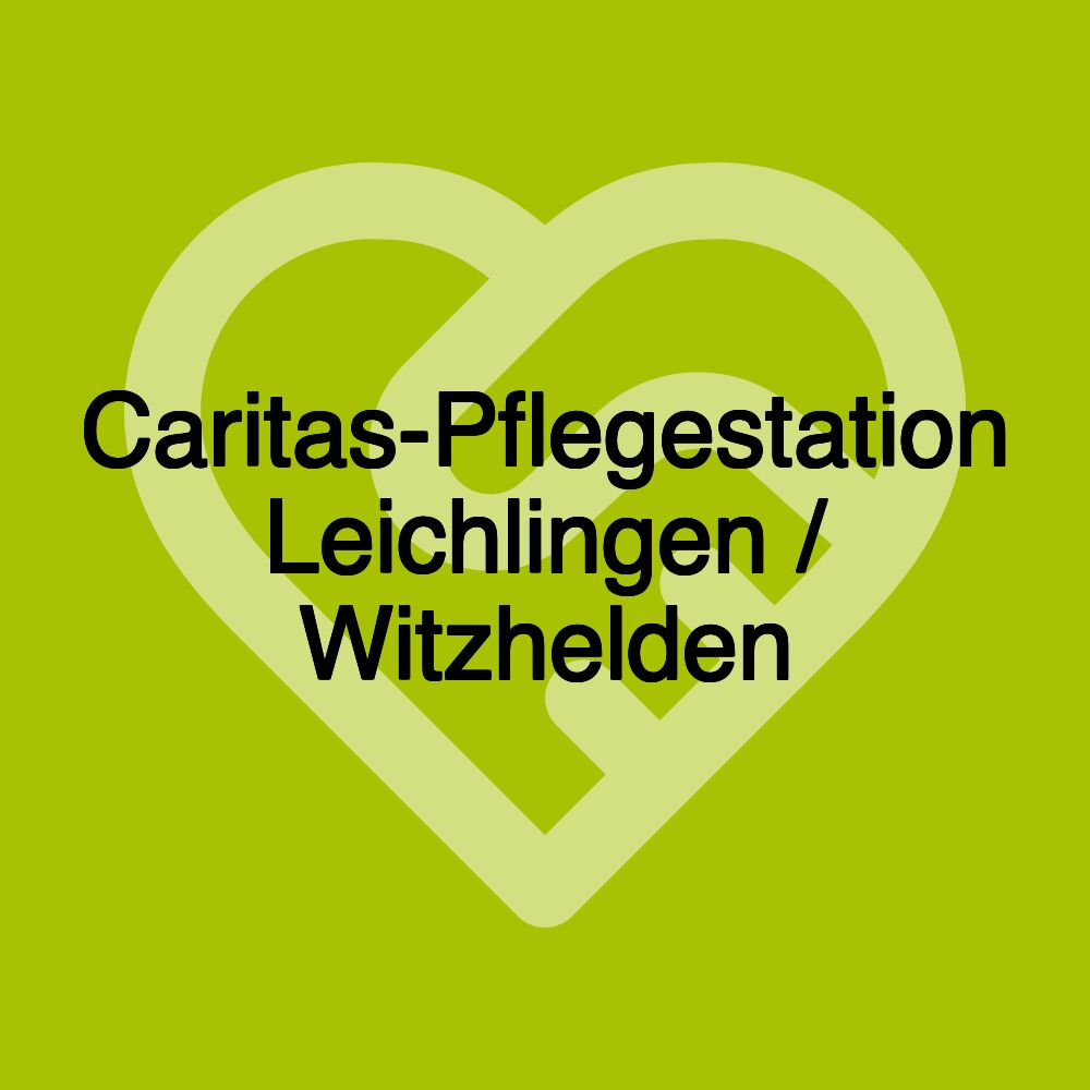 Caritas-Pflegestation Leichlingen / Witzhelden Caritas-Pflegestation Leichlingen / Witzhelden